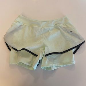 Gymshark Speed 2 In 1 Shorts Cucumber Green